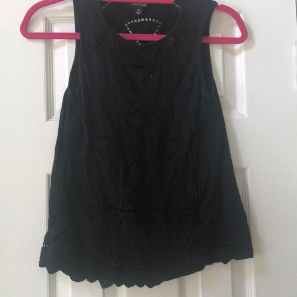 Black Lucky brand top